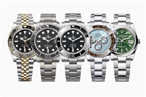 rolex tipologie|Rolex models list.